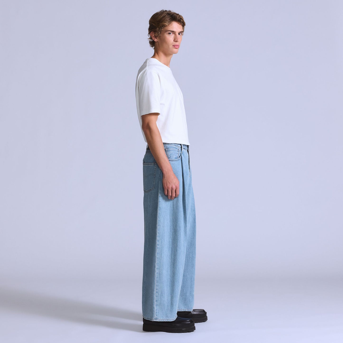 Levi's® Blue Tab™ Men's Wide-Leg Pleat Crop Jeans