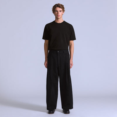 Blue Tab™ Wide-Leg Pleat Crop