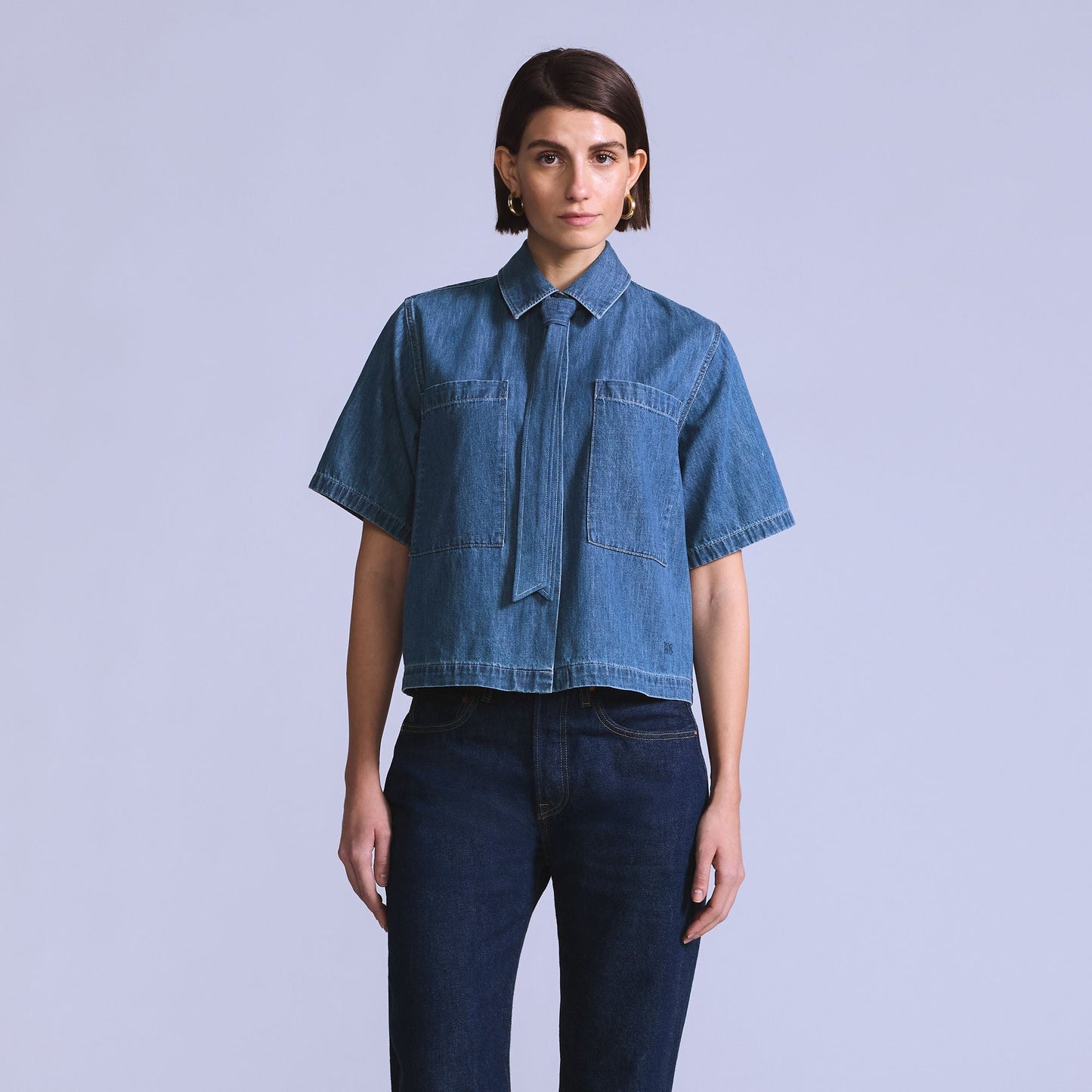Levi's® Blue Tab™ Women's Short-Sleeve Caf Top
