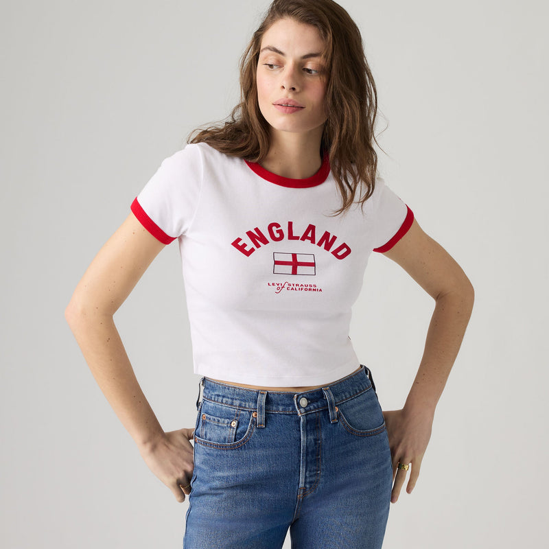 Levi's® England Women's Ringer Tee