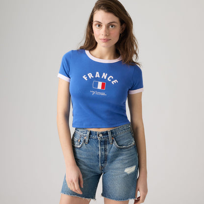 Levi's® France Women's Ringer Tee