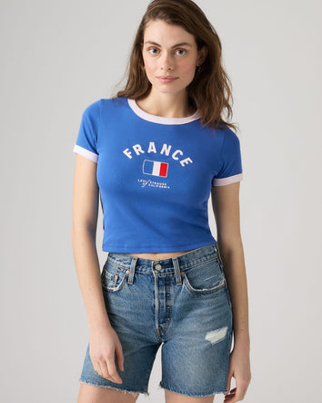 Levi's® France Women's Ringer Tee 1