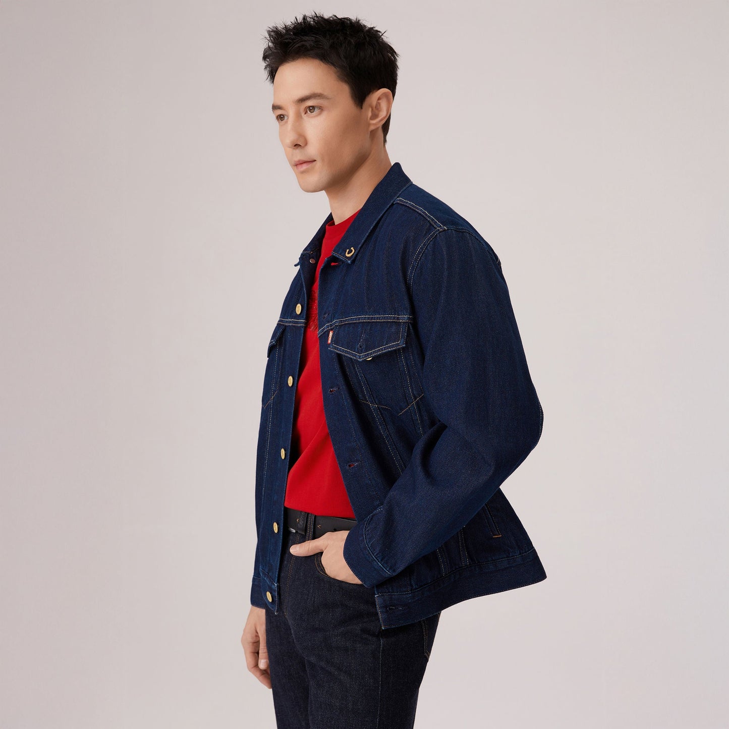 Levi's® Lunar New Year Men's Unlined Relaxed Type III Trucker Jacket