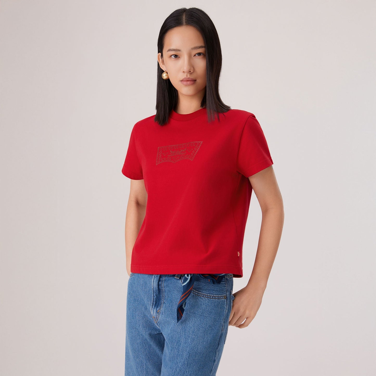 Levi's® Lunar New Year Women's Short-Sleeve Batwing Tee