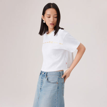 Levi's® Lunar New Year Women's Short-Sleeve Cropped Tee