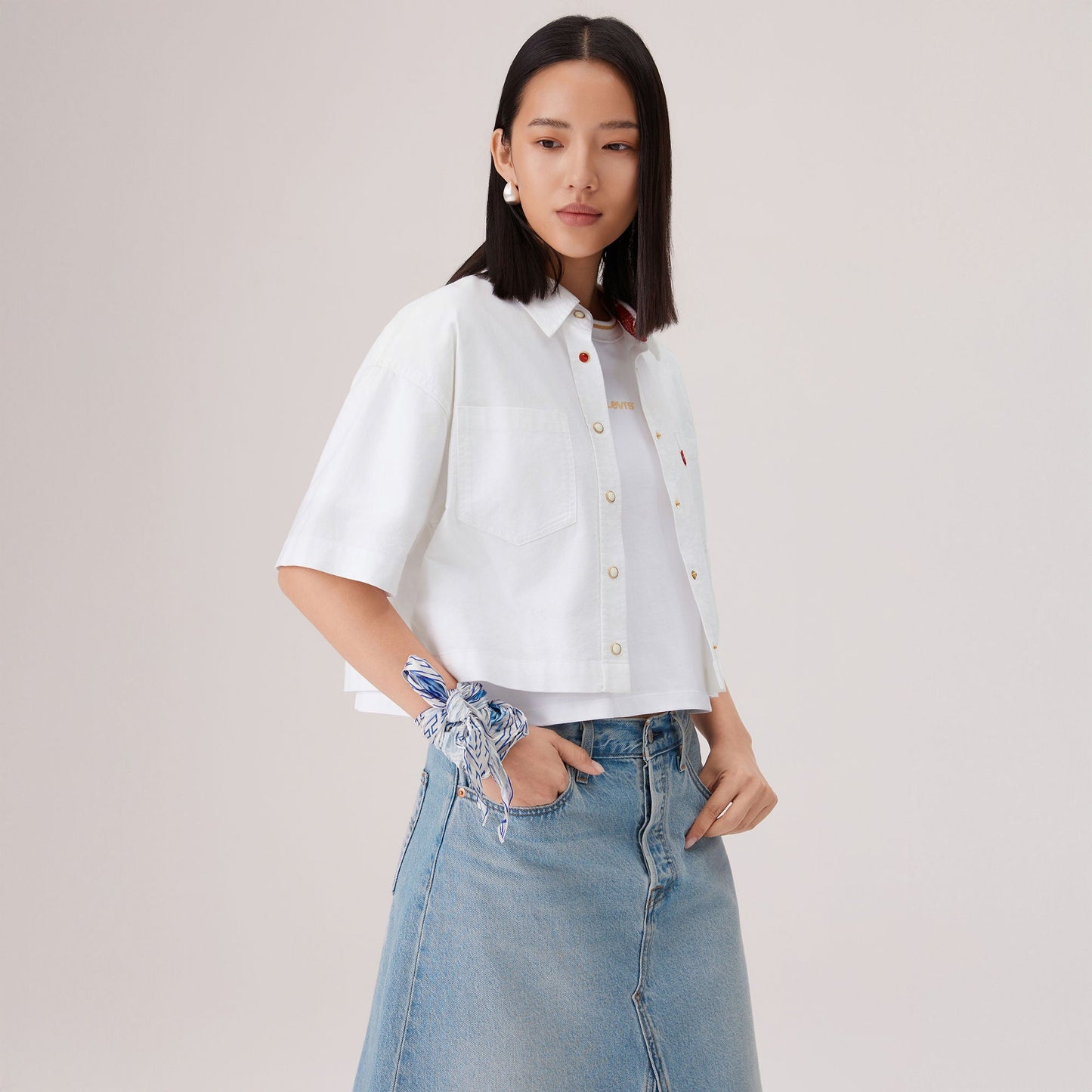 Levi's® Lunar New Year Women's Short-Sleeve Woven Shirt