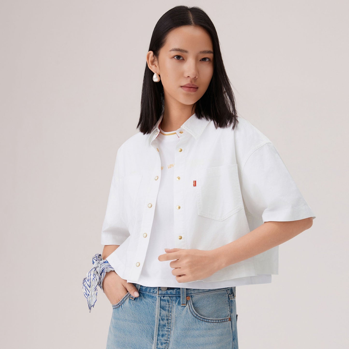 Levi's® Lunar New Year Women's Short-Sleeve Woven Shirt