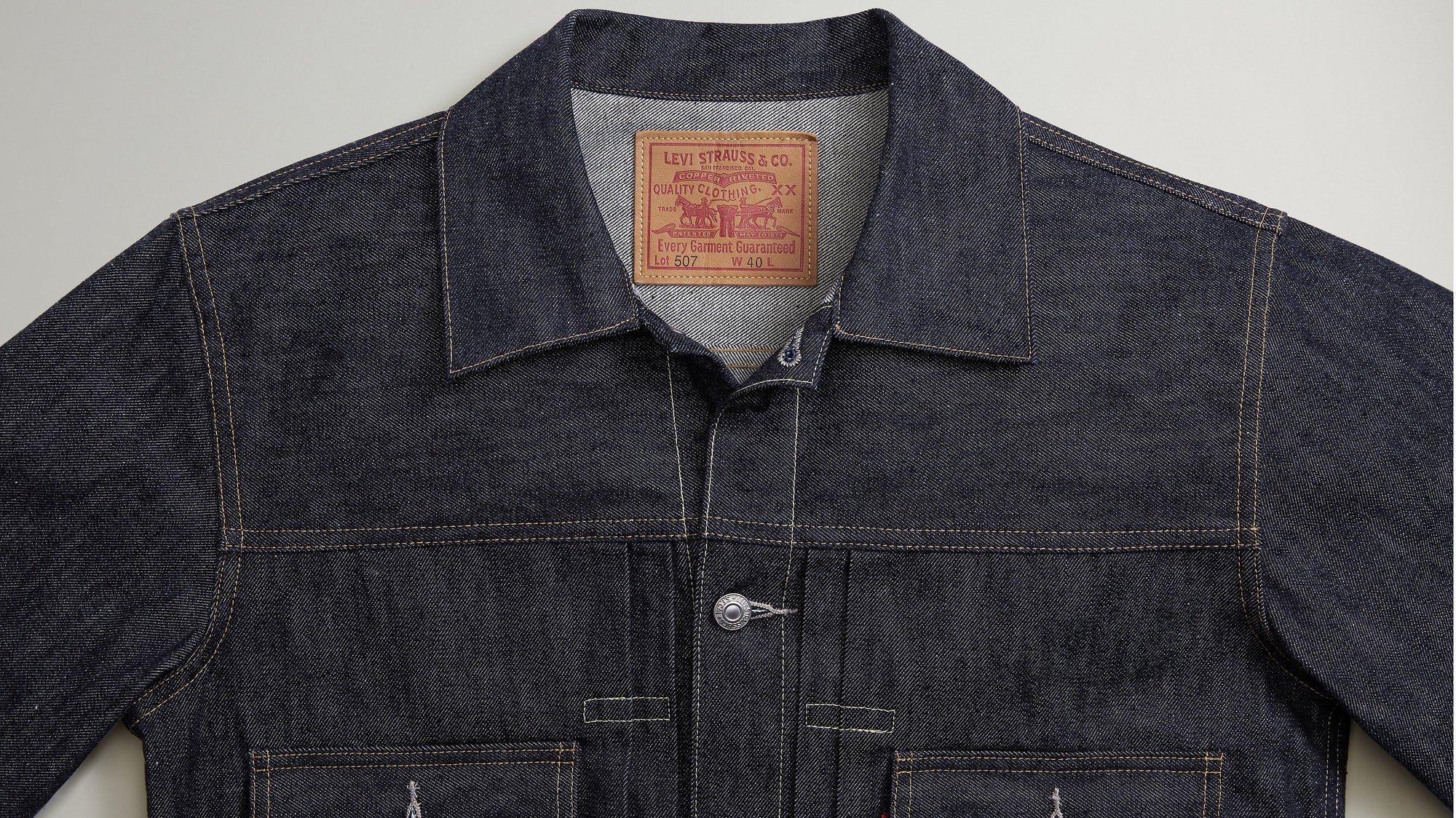 Levi's® Vintage Clothing 1953 Men's Type Ii Jacket - Organic Rigid