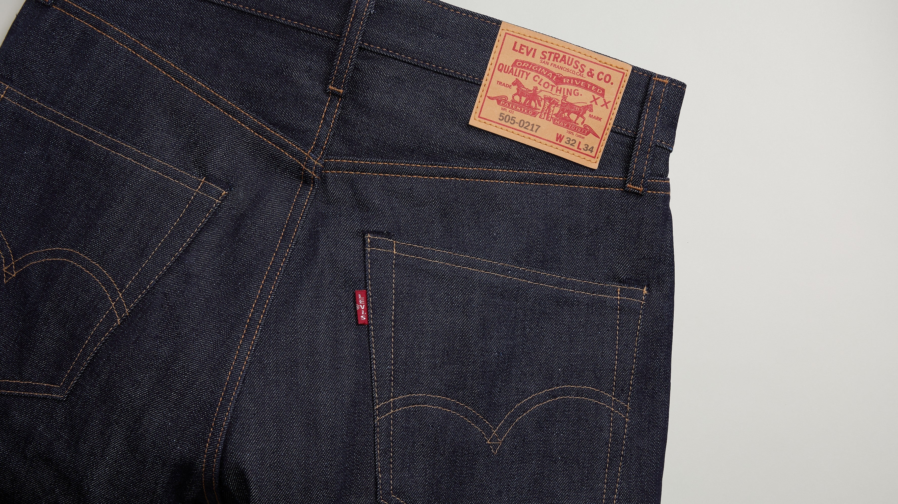 Levi s Vintage Clothing Men s 1967 505 Jeans Indigo Rigid Levi s MY