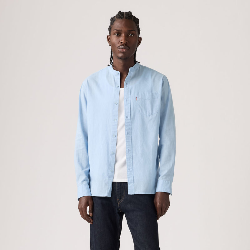 Levi's® Men's Banded Collar 1 Pocket Shirt