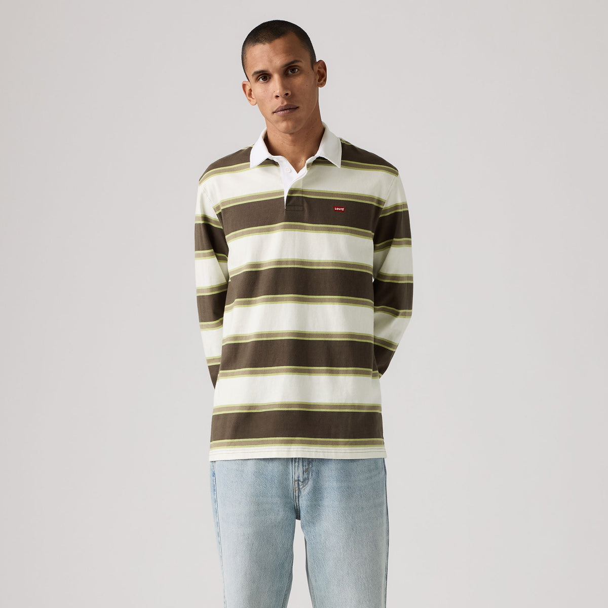 Levi's® Men's Classic Long Sleeve Rugby Shirt