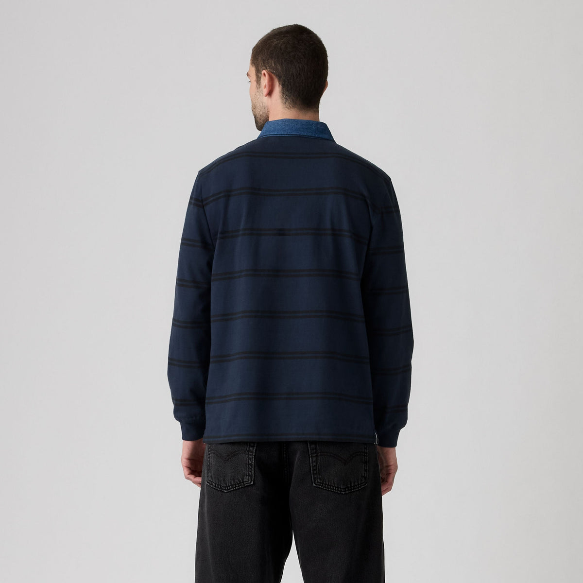 Levi's® Men's Classic Long Sleeve Rugby Shirt
