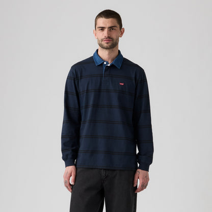Levi's® Men's Classic Long Sleeve Rugby Shirt
