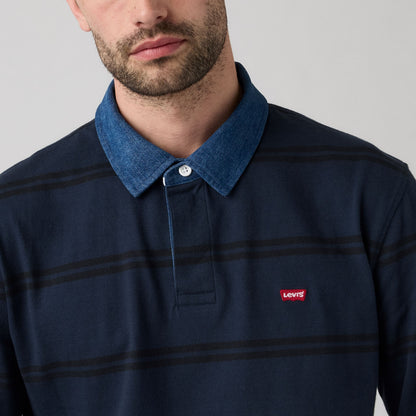 Levi's® Men's Classic Long Sleeve Rugby Shirt
