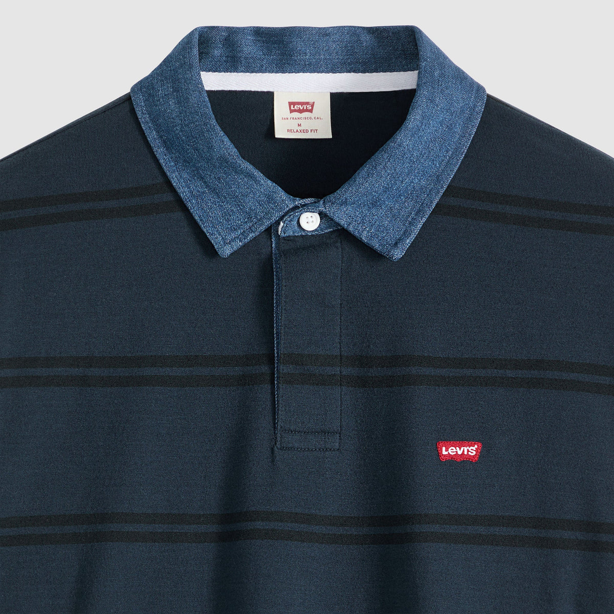 Levi's® Men's Classic Long Sleeve Rugby Shirt
