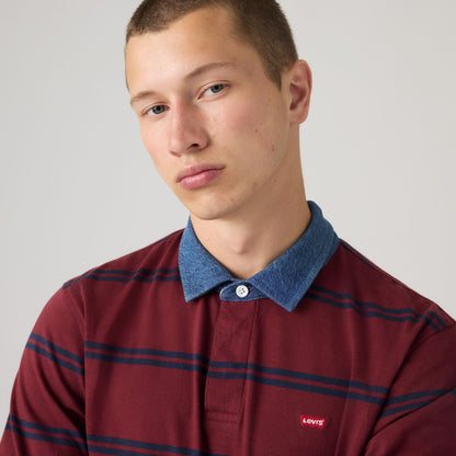 Levi's® Men's Classic Long Sleeve Rugby Shirt