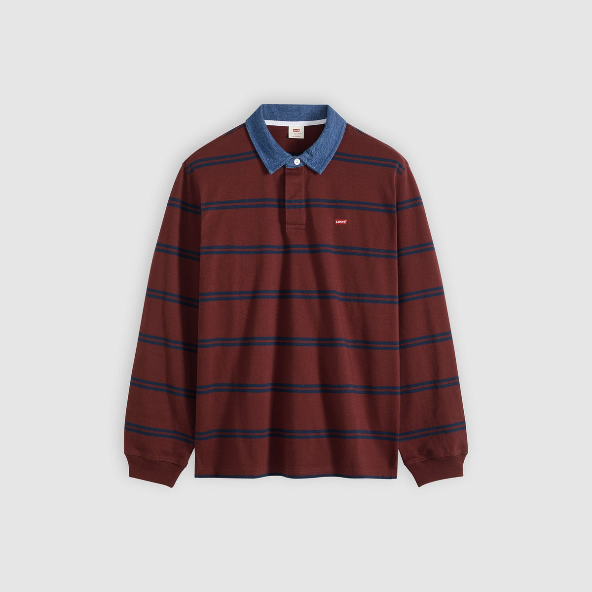 Levi's® Men's Classic Long Sleeve Rugby Shirt