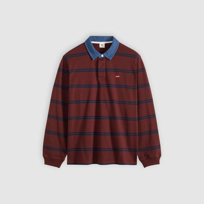 Levi's® Men's Classic Long Sleeve Rugby Shirt