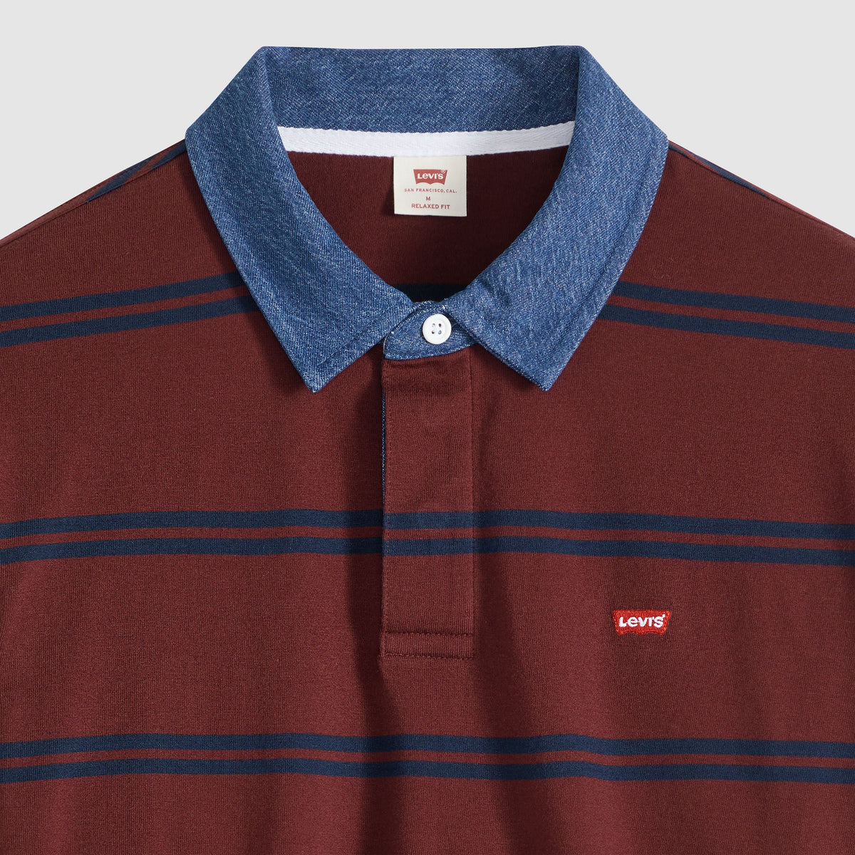 Levi's® Men's Classic Long Sleeve Rugby Shirt