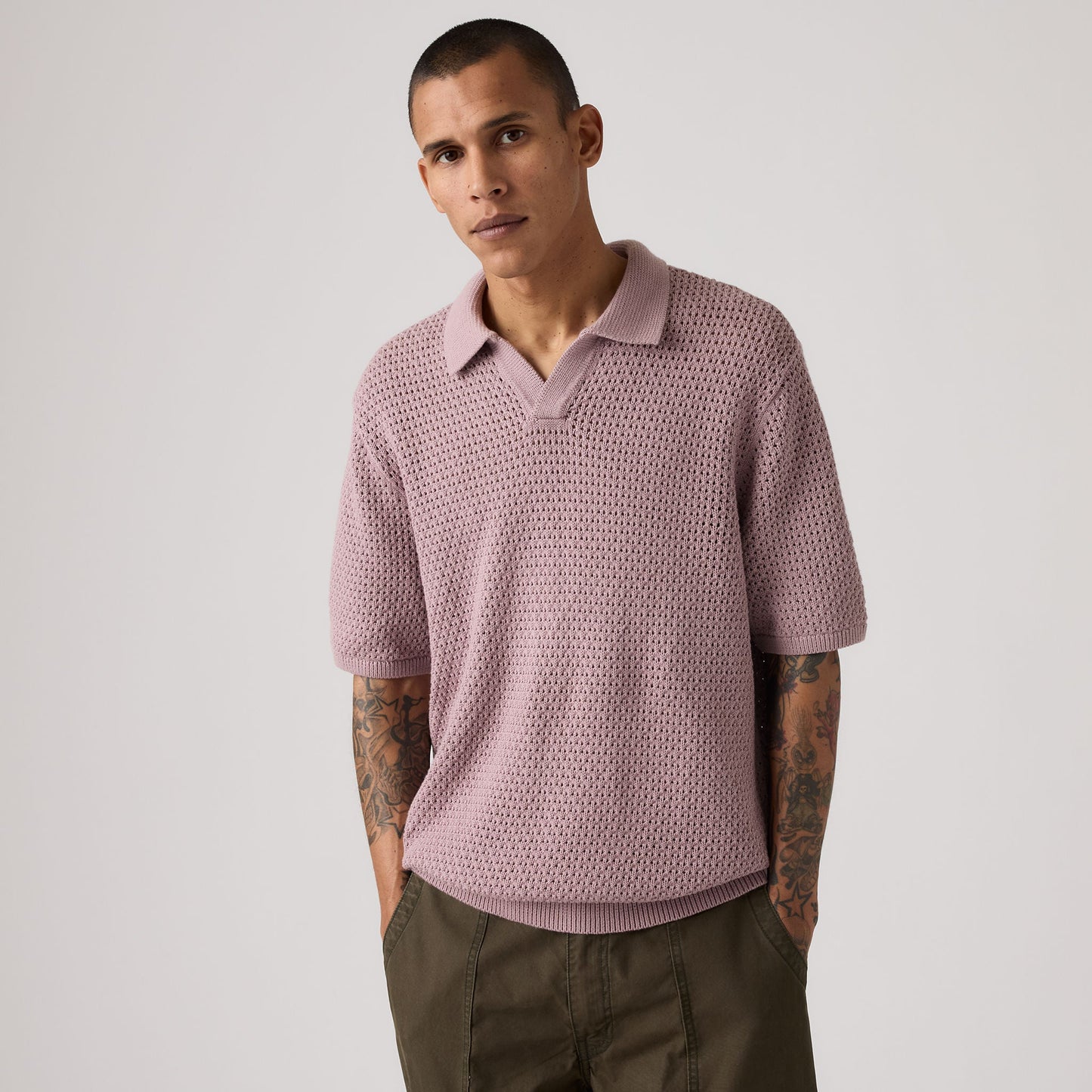 Levi's® Men's Dillon Open Collar Polo