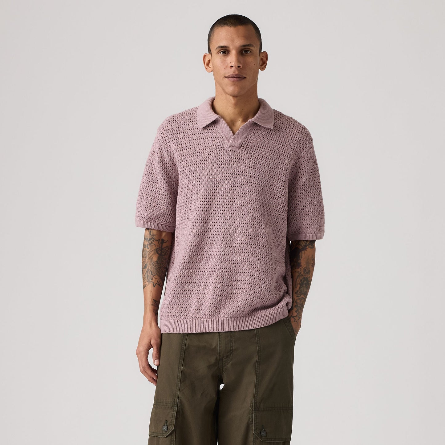 Levi's® Men's Dillon Open Collar Polo