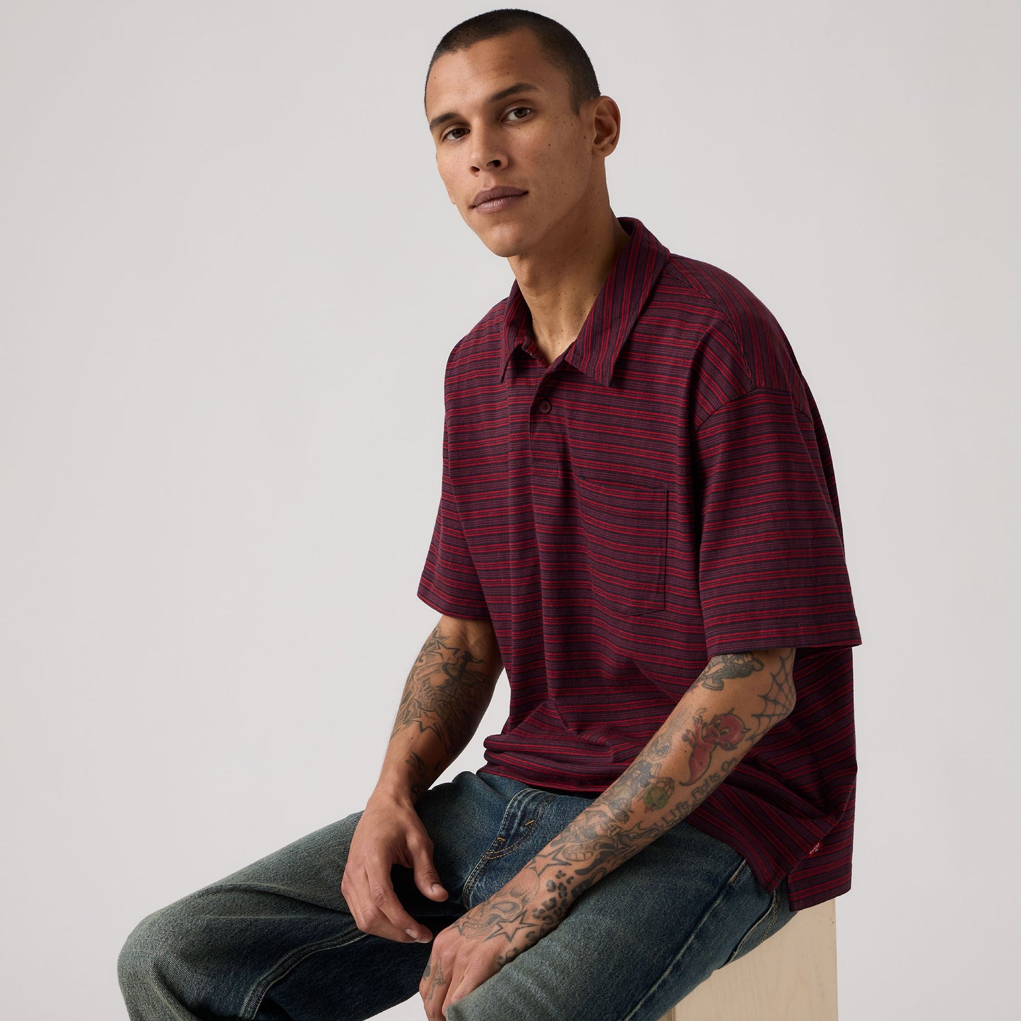 Levi's® Men's Finn Boxy Pocket Polo
