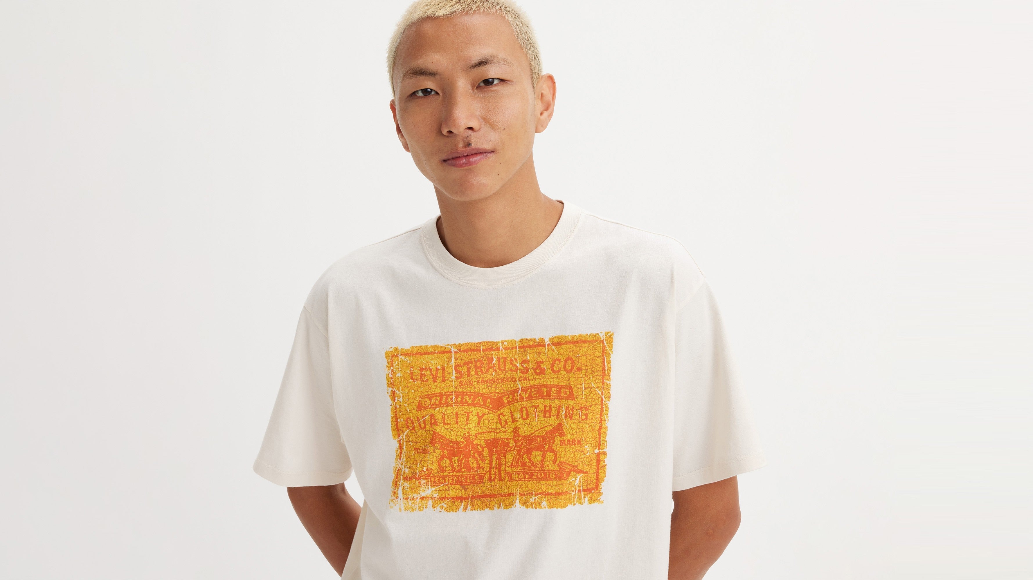 Clothing Levis Xxs T Shirt Levi's Perfect T-shirt Large Batwing