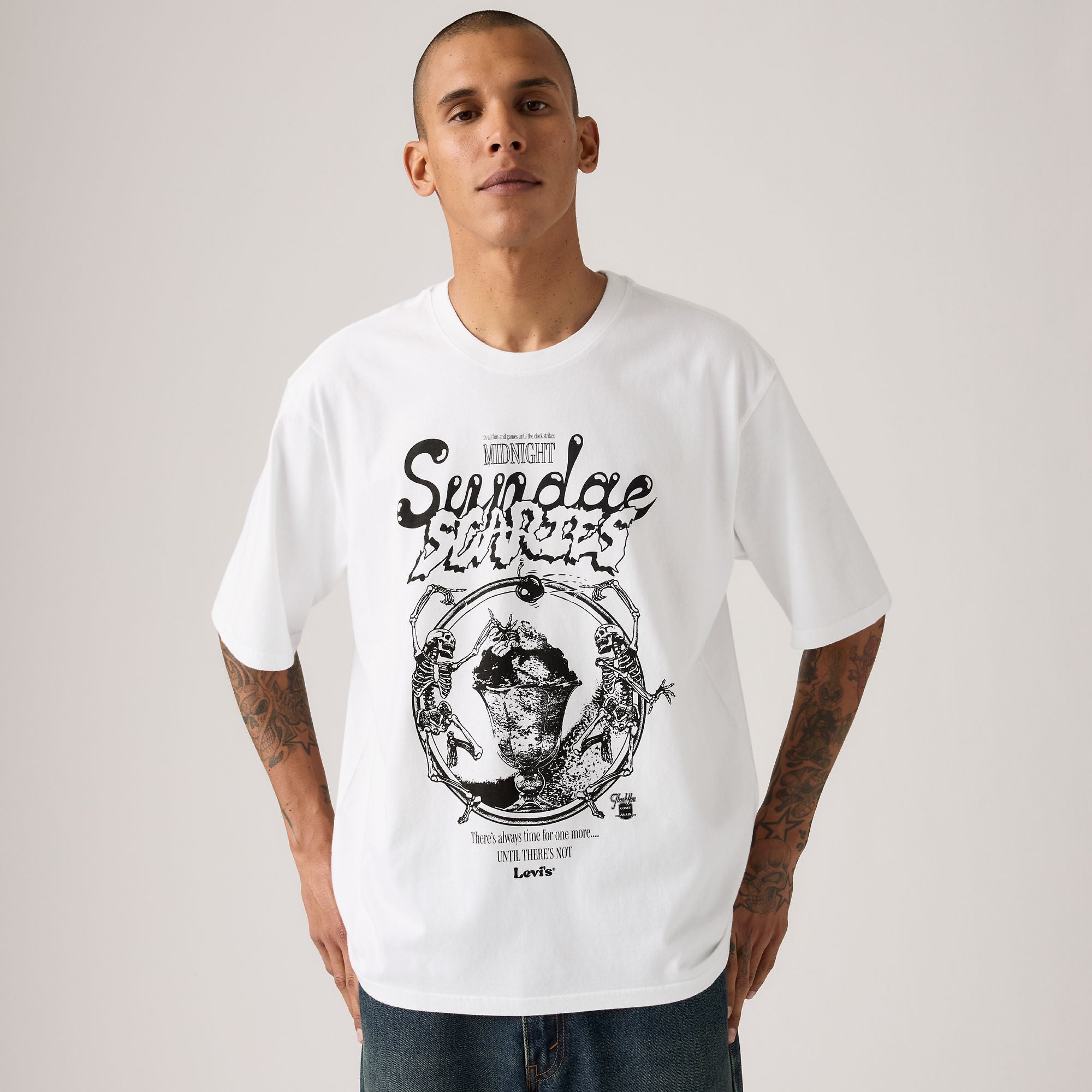 【LOHEN】HALF SLEEVE T-SHIRT ホワイト Levi's® Men's Half-Sleeve T-Shirt - White | Levi's MY