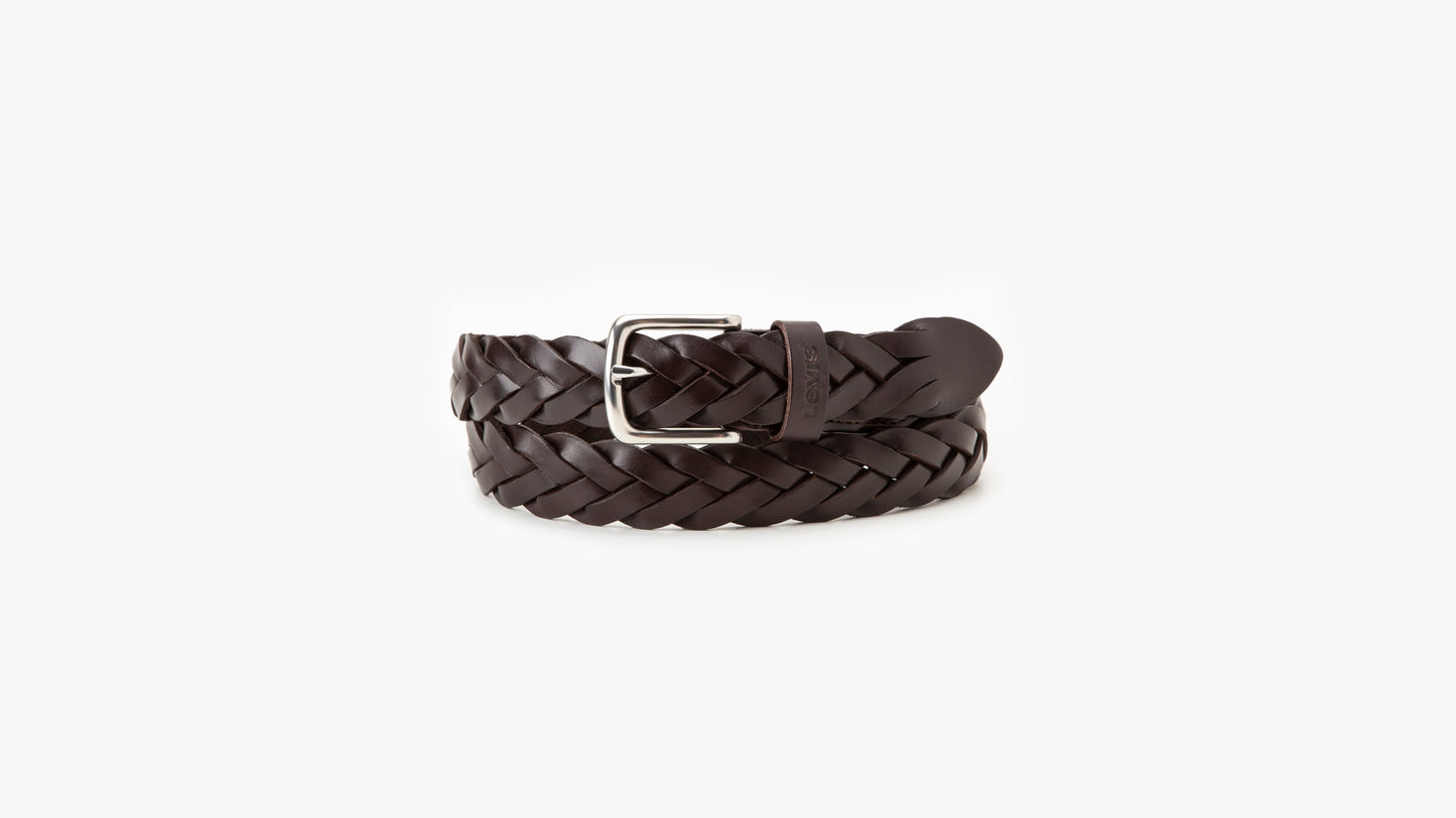 Levi's® Men's Leather Braid Belt
