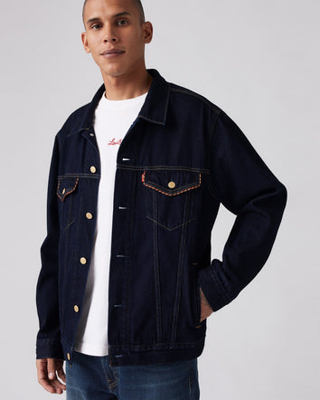 Levi's® Men's Lunar New Year Embroidered Trucker Jacket 1