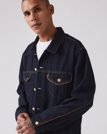 Levi's® Men's Lunar New Year Embroidered Trucker Jacket 4