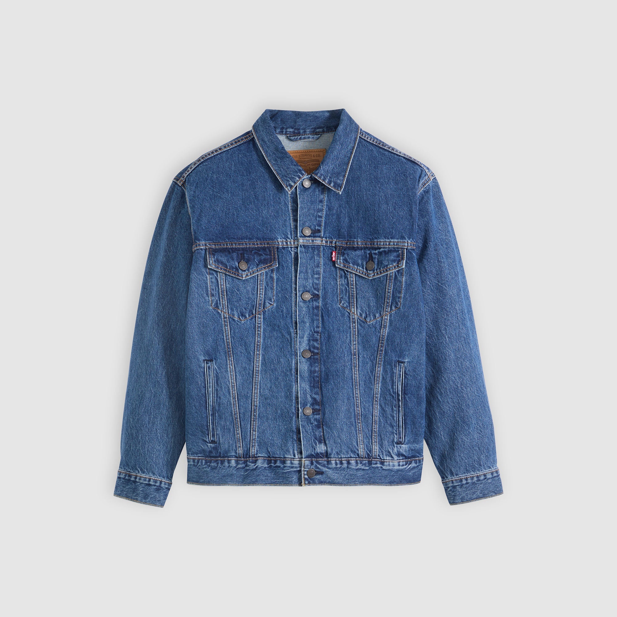 Levi's® Men's Relaxed Type 3 Trucker Jacket - Dark Indigo | Levi's MY