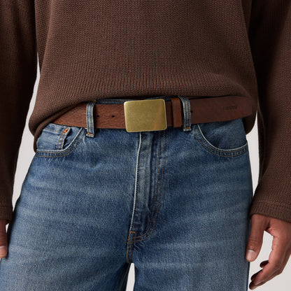 Levi's® Men's Ryder Plaque Buckle Belt