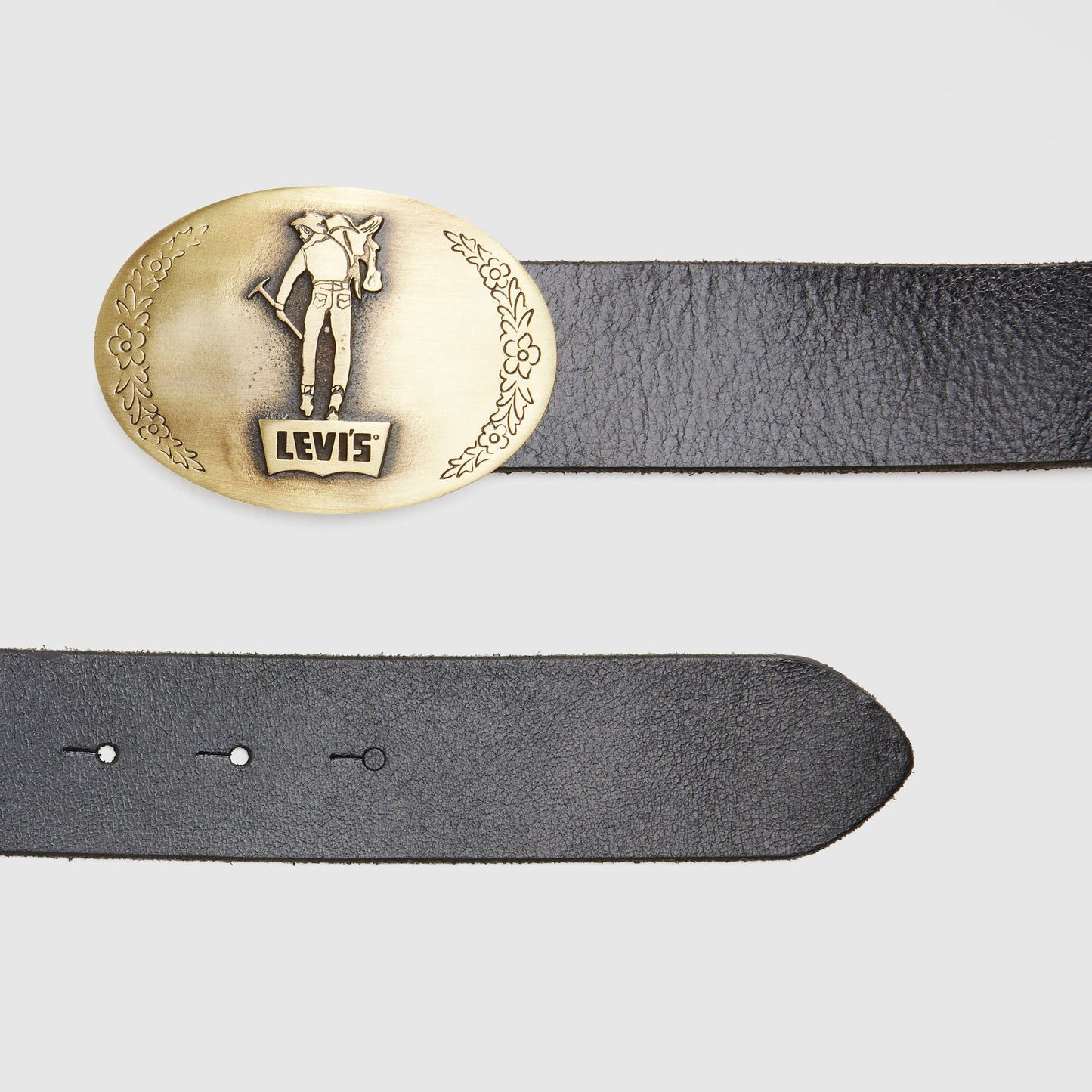 Levi's® Men's Saddle Man Plaque Belt