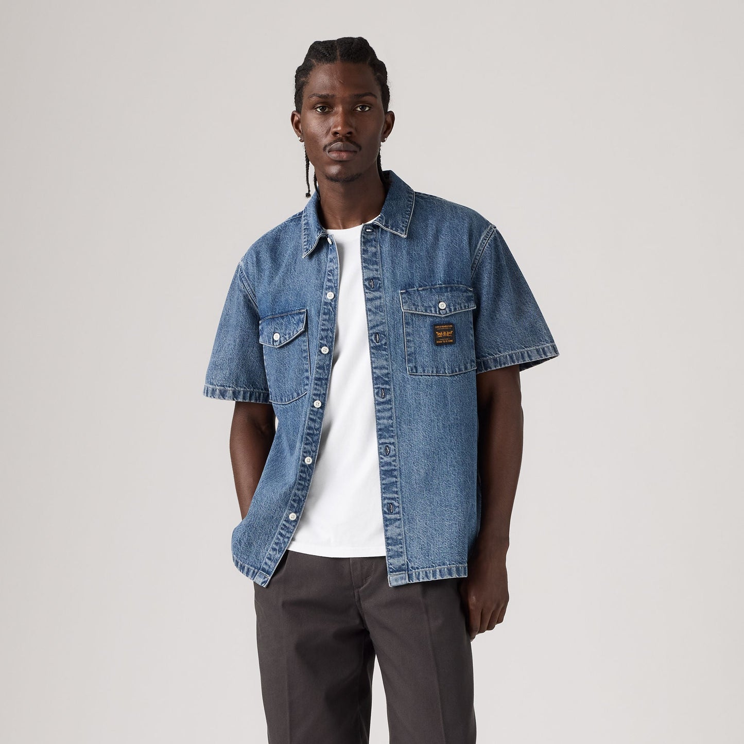 Levi's® Men's Short-Sleeve Worker Shirt