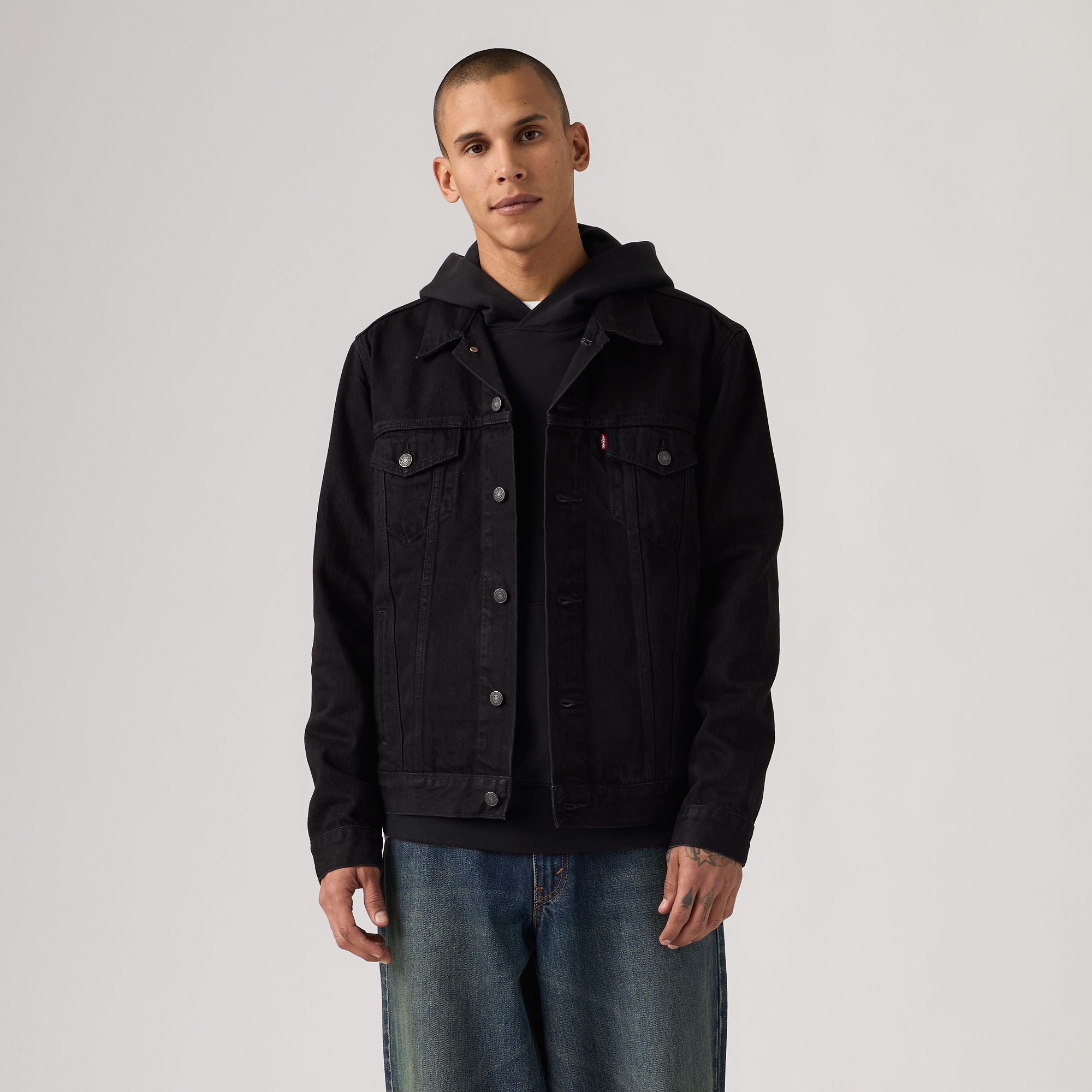 Levi's® Men's Trucker Jacket - Black | Levi's MY