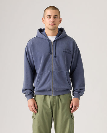 Levi's® Men's Two Horse Cropped Zip-Up Sweatshirt 1
