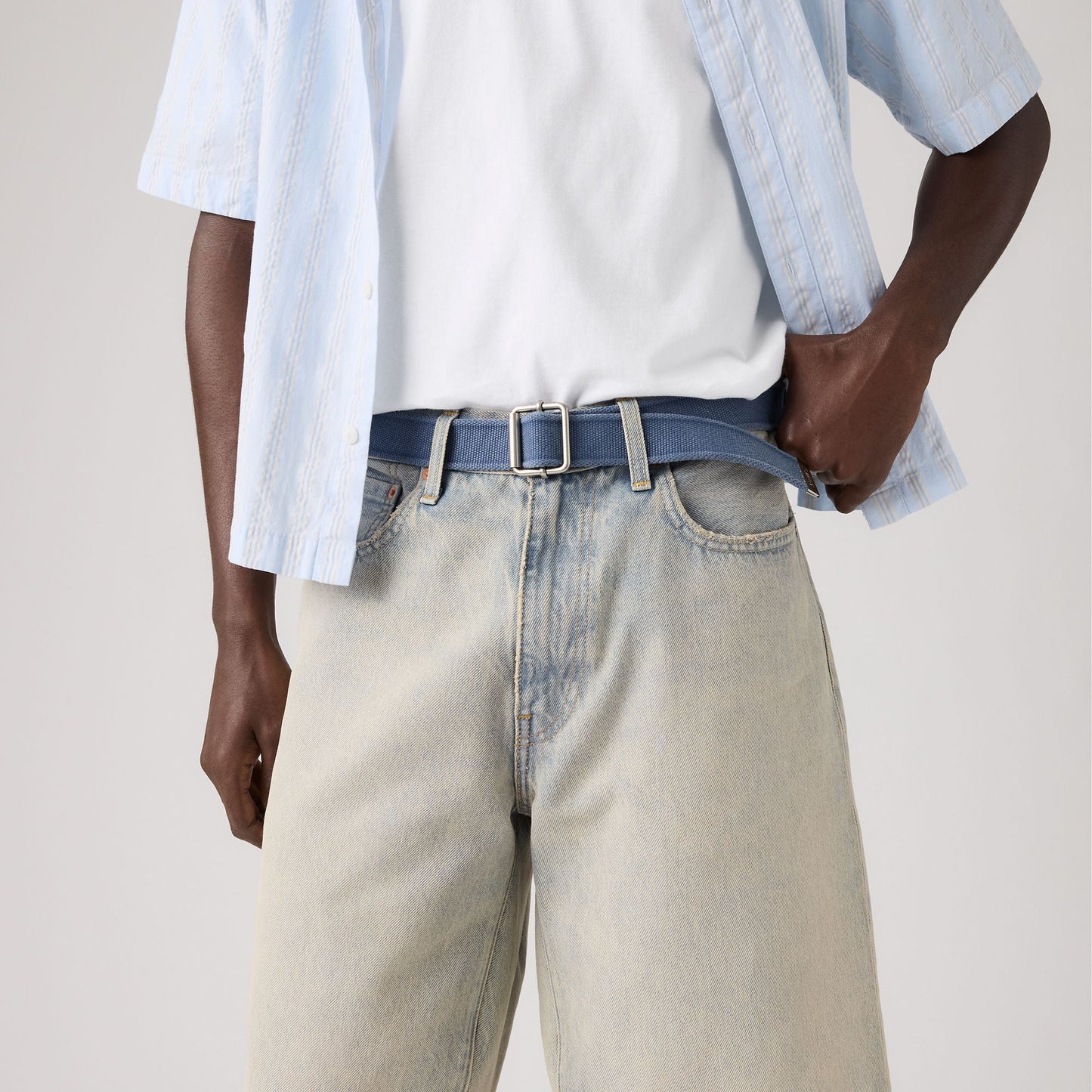 Levi's® Men's Washed Down Web Belt