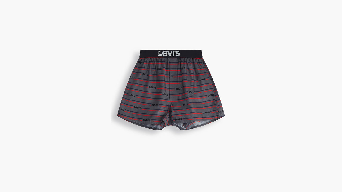 Levi's® Men's Yarn Dyed Collegiate Stripe Combo Trunks (2 Pack)