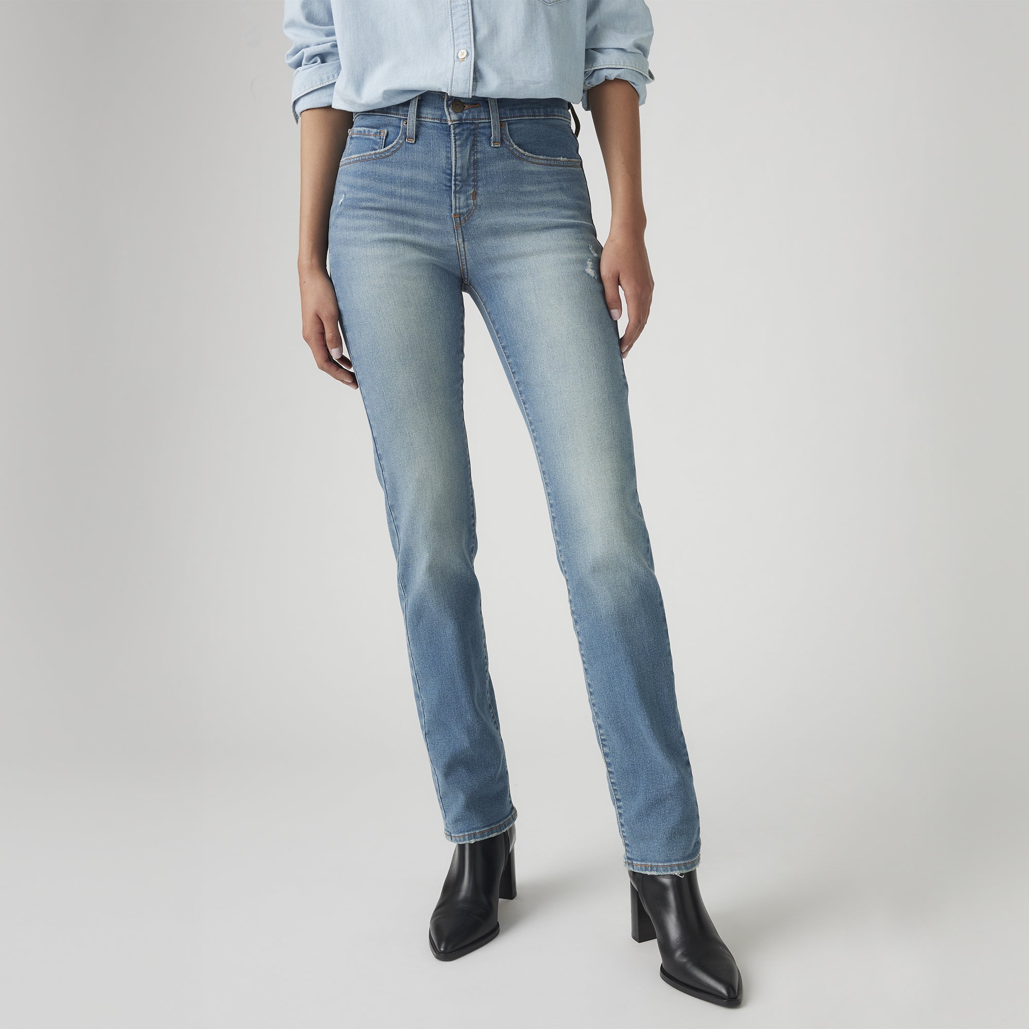 Levi's® Women's 314 Shaping Straight Jeans Medium Indigo Levi's MY