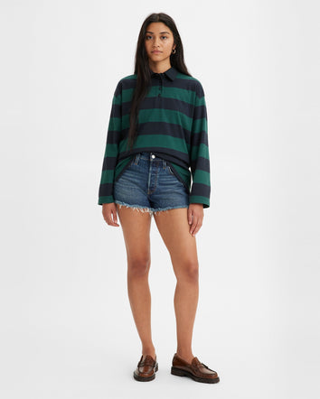 Levi's® Women's 501® Original High Rise Jean Shorts 1