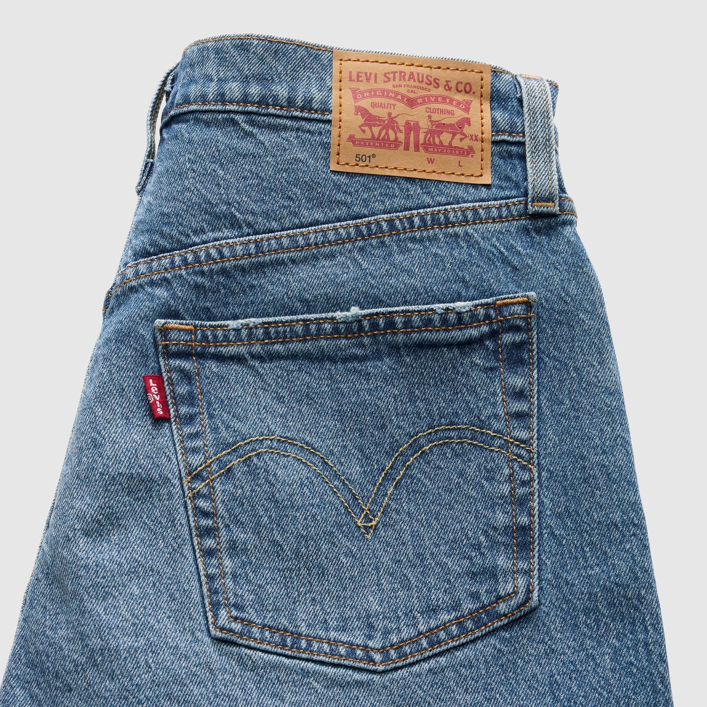 Levi's® Women's 501® Original High-Rise Mid-Thigh Jean Shorts