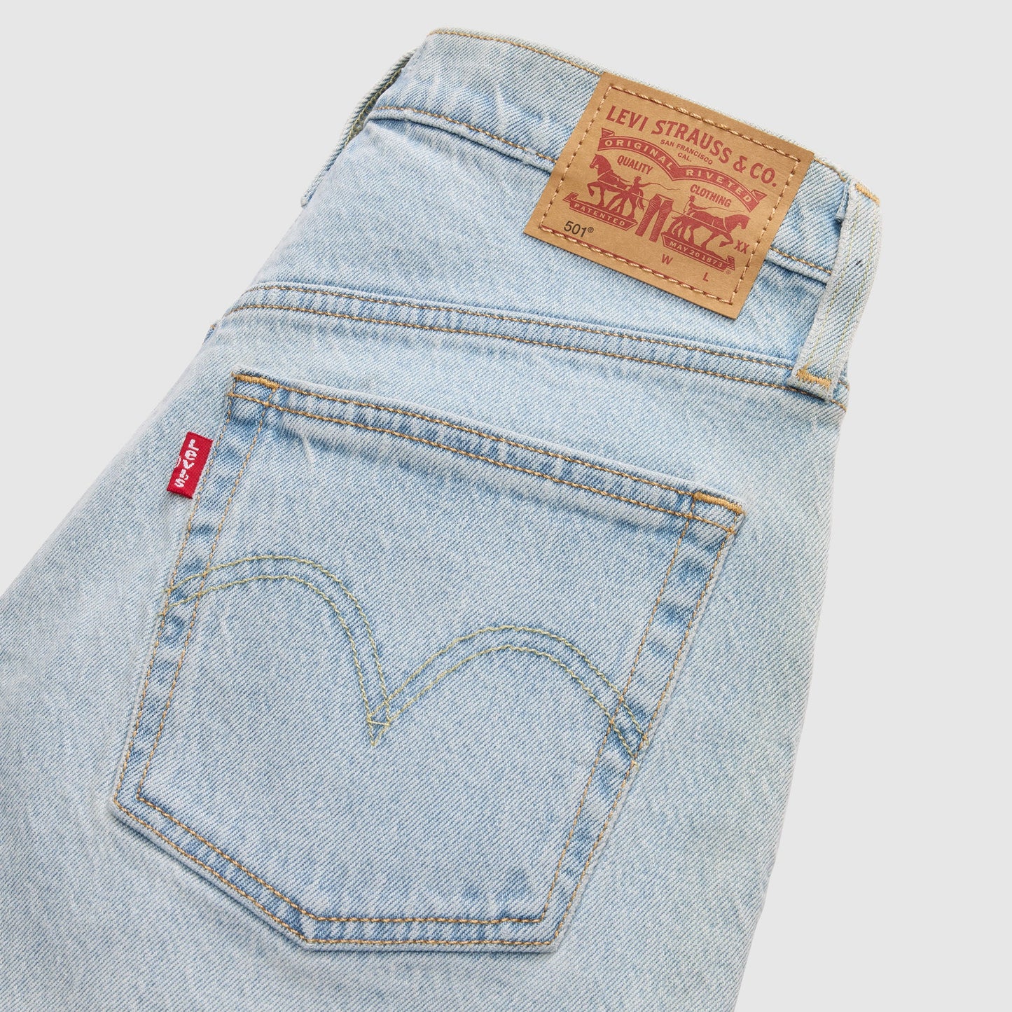 Levi's® Women's 501® Original High-Rise Mid-Thigh Jean Shorts