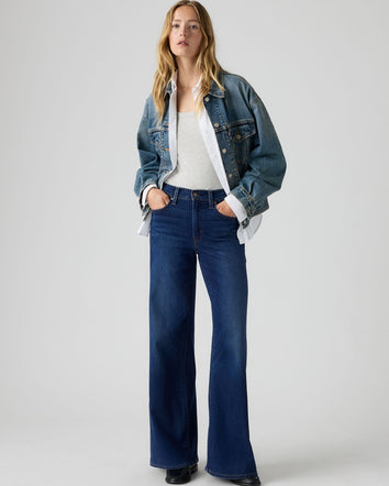 Levi's® Women's 728 High-Rise Wide-Leg Jeans 1