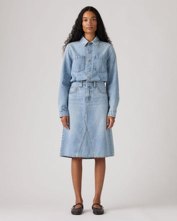 Levi's® Women's A-Line Western Dress 1