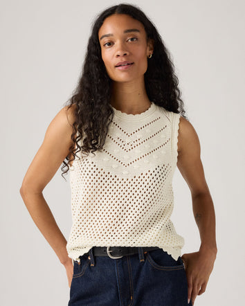 Levi's® Women's Adrienne Crochet Tank 3