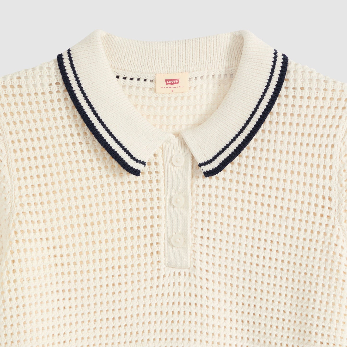 Levi's® Women's Alizee Short-Sleeve Polo Sweater