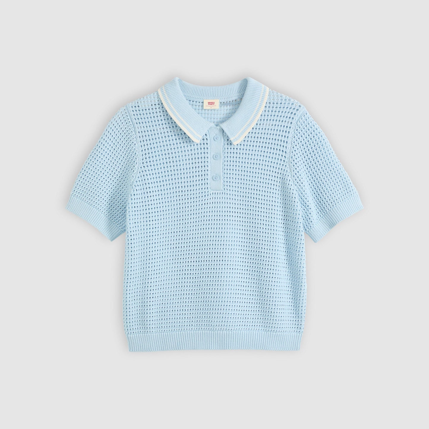 Levi's® Women's Alizee Short-Sleeve Polo Sweater