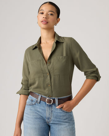 Levi's® Women's Aspen Utility Long-Sleeve Shirt 1