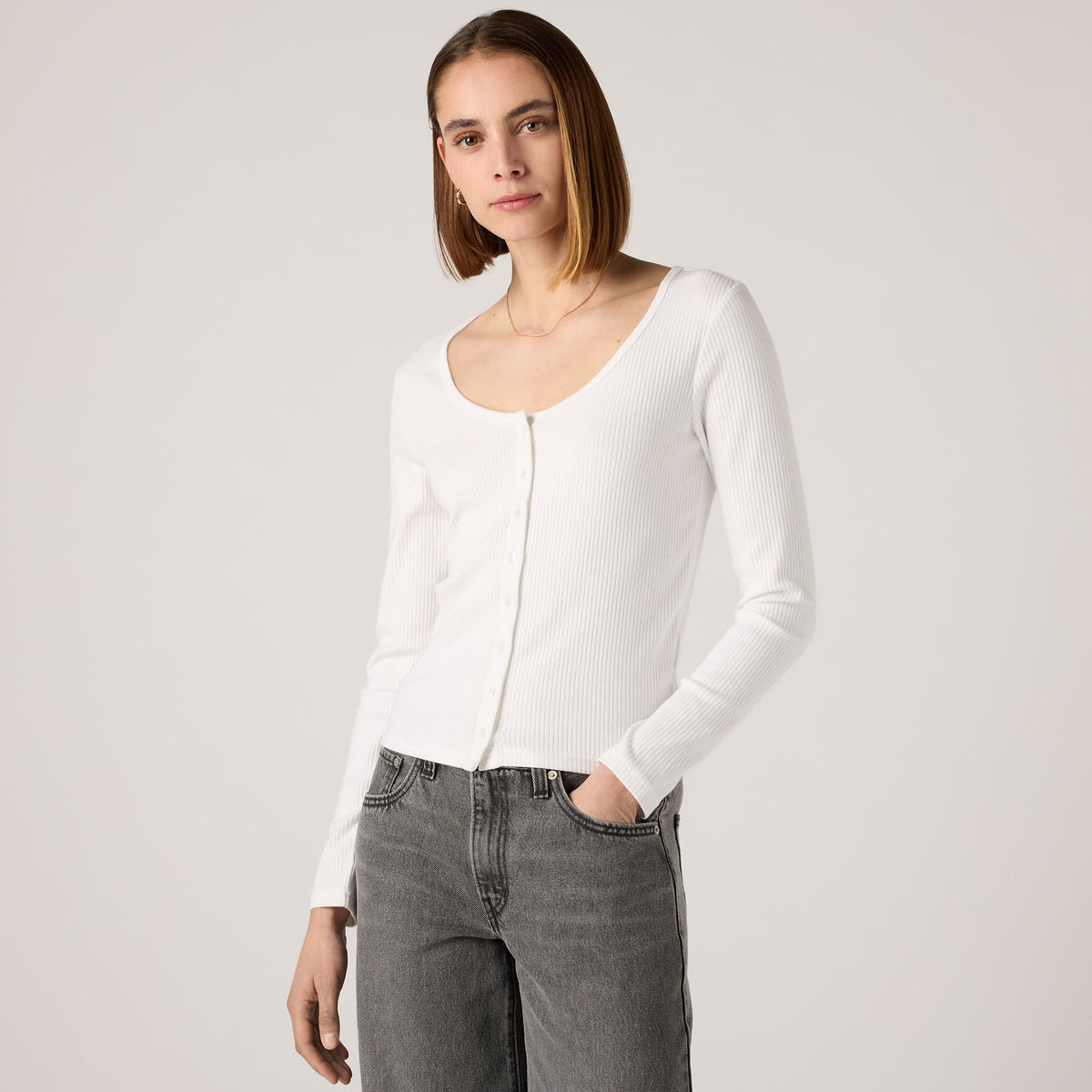 Levi's® Women's Austen Button-Up Long-Sleeve Top